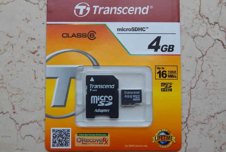 Micro Karte SDHC 4GB